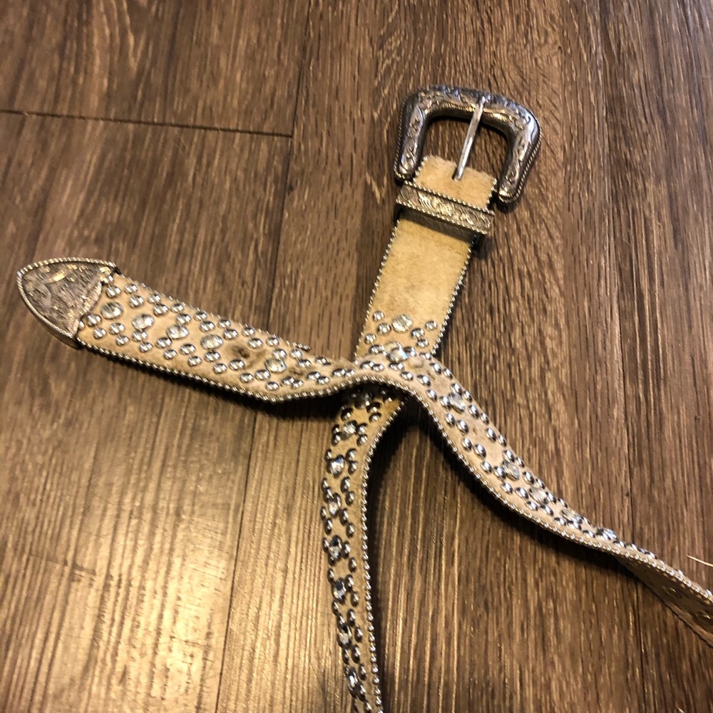 Rhinestone belt